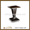 wooden coffee table designs with metal protection corner                        
                                                                                Supplier's Choice